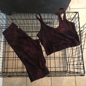 Lululemon Diamond Dye Align Tank & Leggings